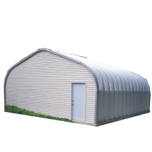 lençóis de aço da cabana Quonset e painel de metal de arco de construção quonset telhado de telhado de telhado de telhado de parafuso de telhado de telhado de metal e painel de telhado parafuso